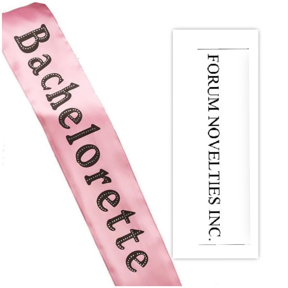 Forum Novelties Bachelorette Pink Sash